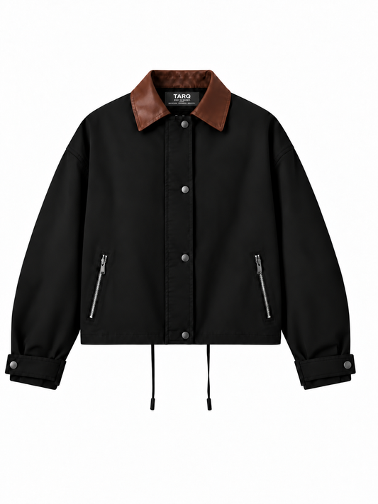 TARQ Contrast Collar Jacket
