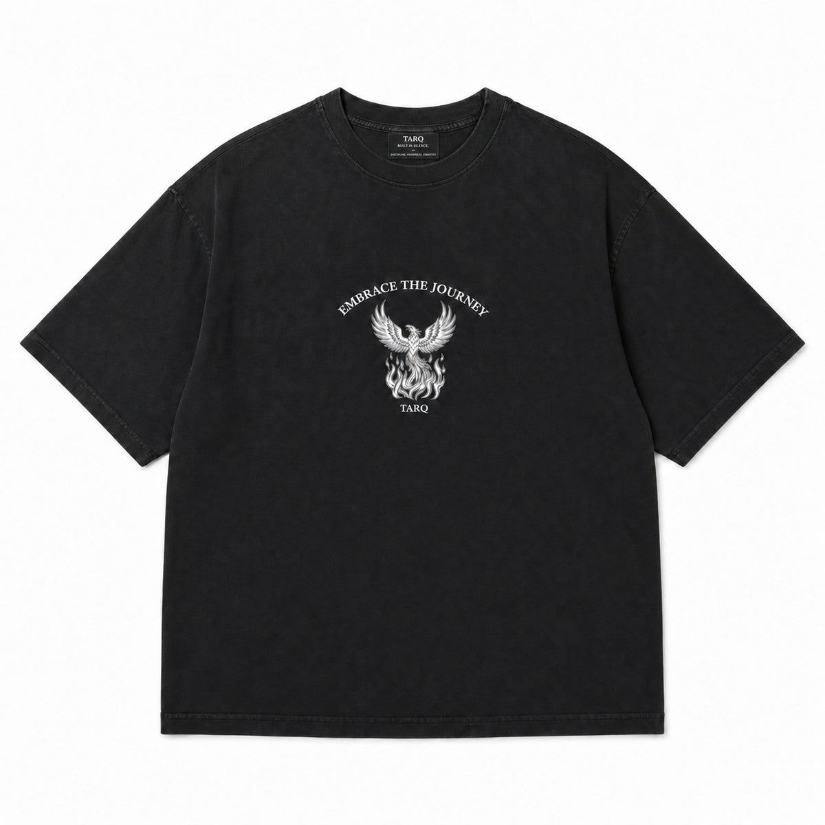 BLACK WASH GRAPHIC TEE