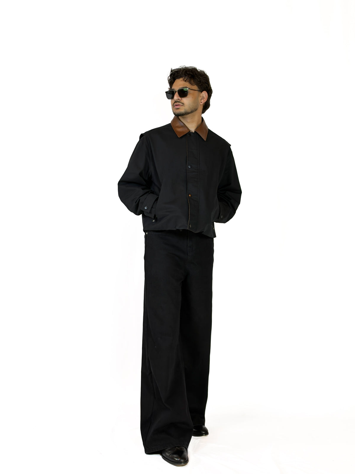 TARQ Contrast Collar Jacket