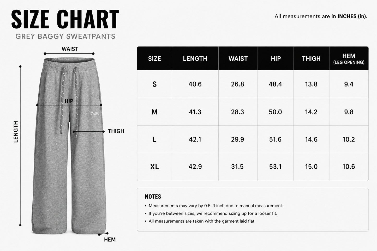 Baggy Grey Sweatpants