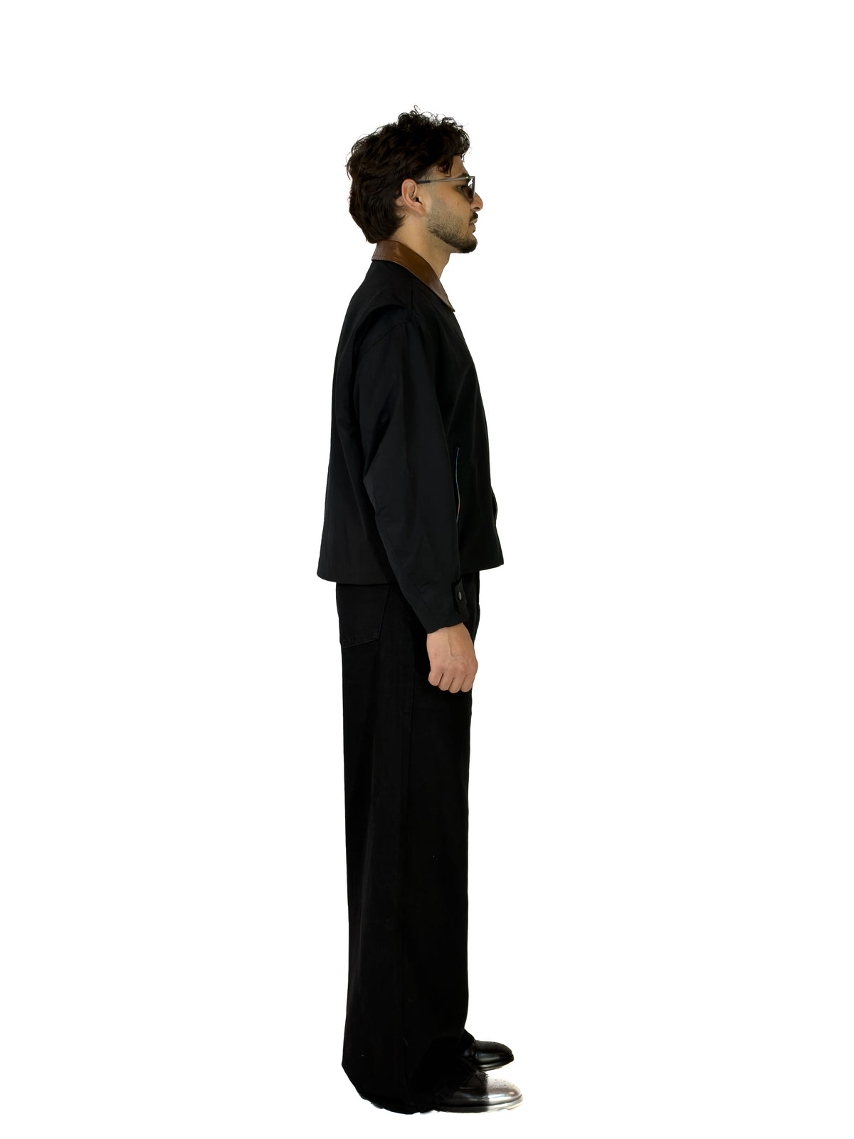 TARQ Contrast Collar Jacket
