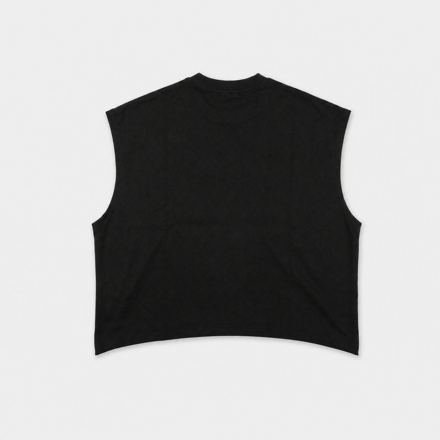 Minimal Graphic Black Tank