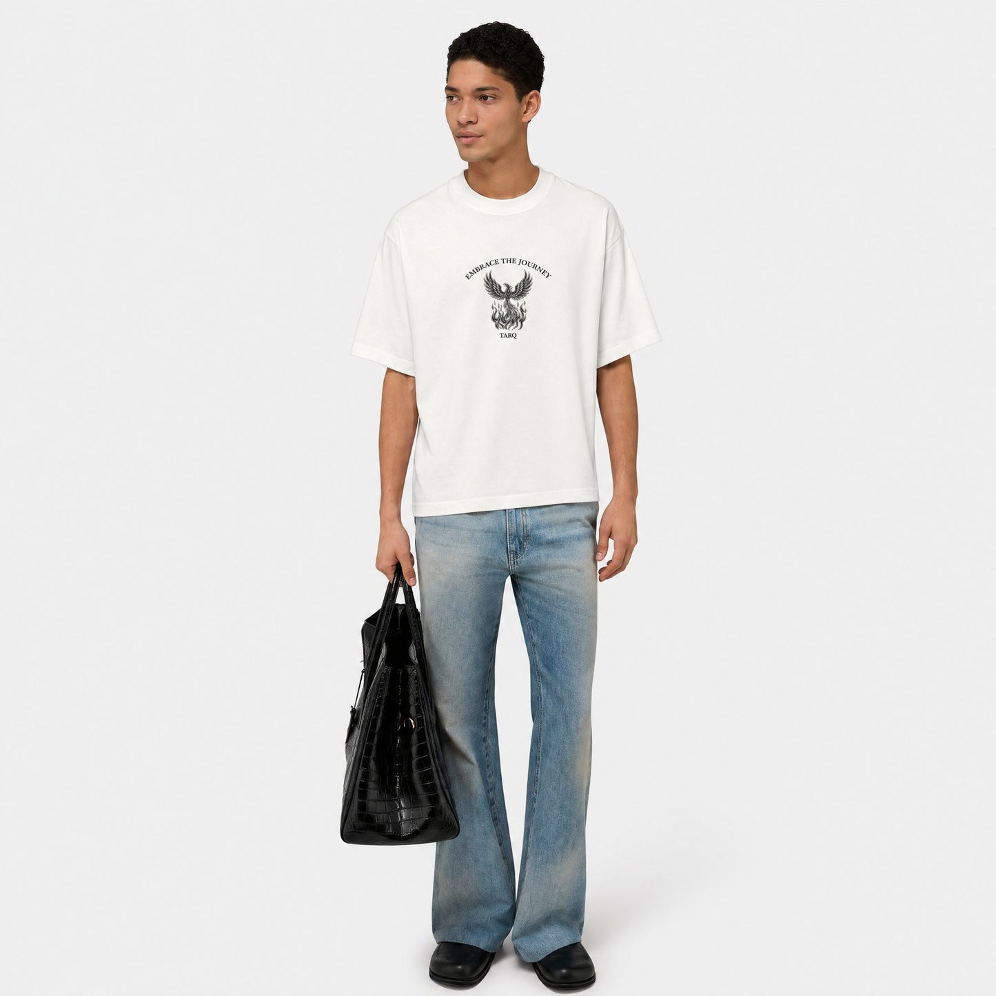 PLAIN LOOSE FIT TEE