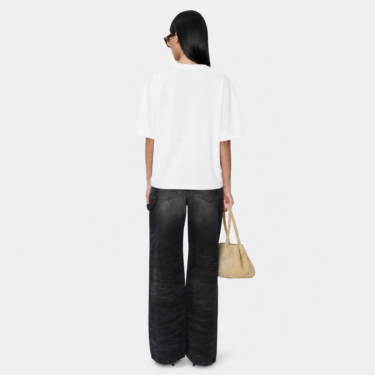 PLAIN LOOSE FIT TEE
