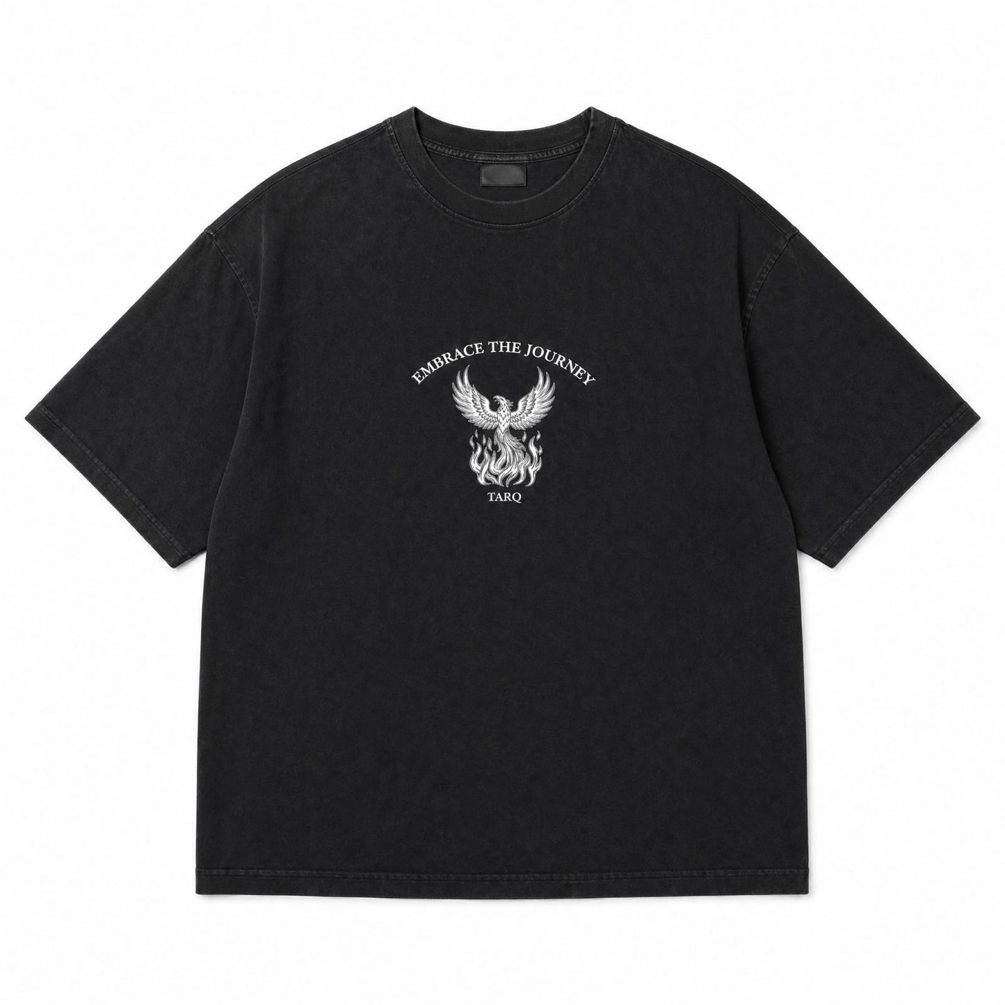 BLACK WASH GRAPHIC TEE