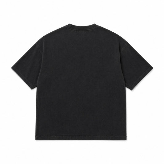BLACK WASH GRAPHIC TEE